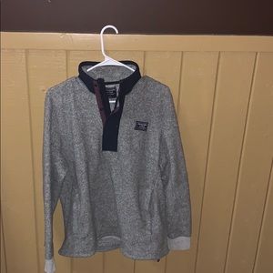 Grey Abercrombie kids sweater